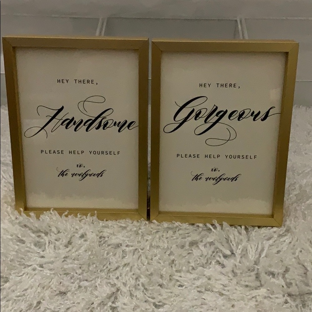 3/$10 - Wedding Greeting Frames